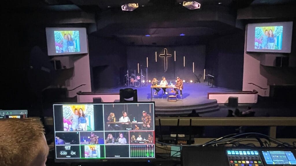 21pathways interview photo taken from sound booth