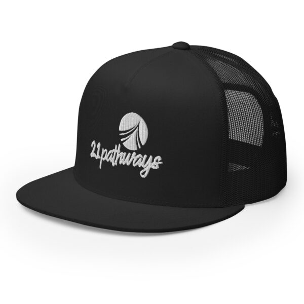 Trucker Cap with embroidered logo - Image 10