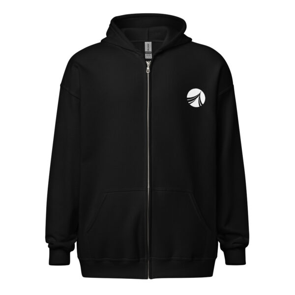 Unisex heavy blend zip hoodie - Image 2