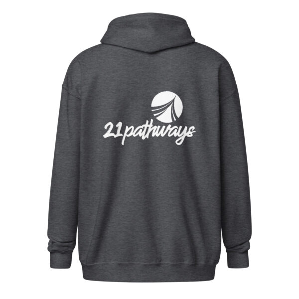 Unisex heavy blend zip hoodie - Image 6