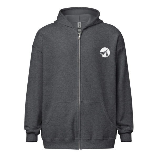 Unisex heavy blend zip hoodie