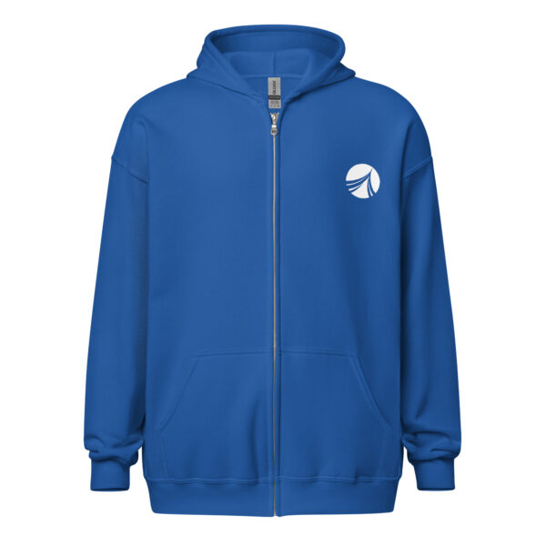 Unisex heavy blend zip hoodie - Image 9