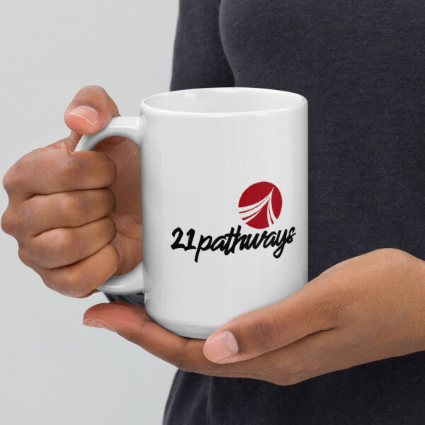 White glossy mug - Image 12