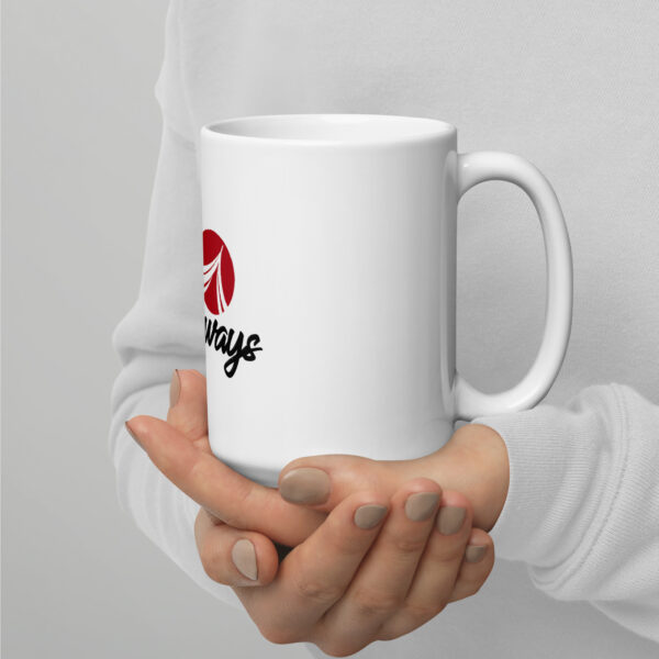 White glossy mug - Image 2
