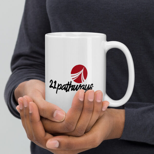 White glossy mug - Image 13