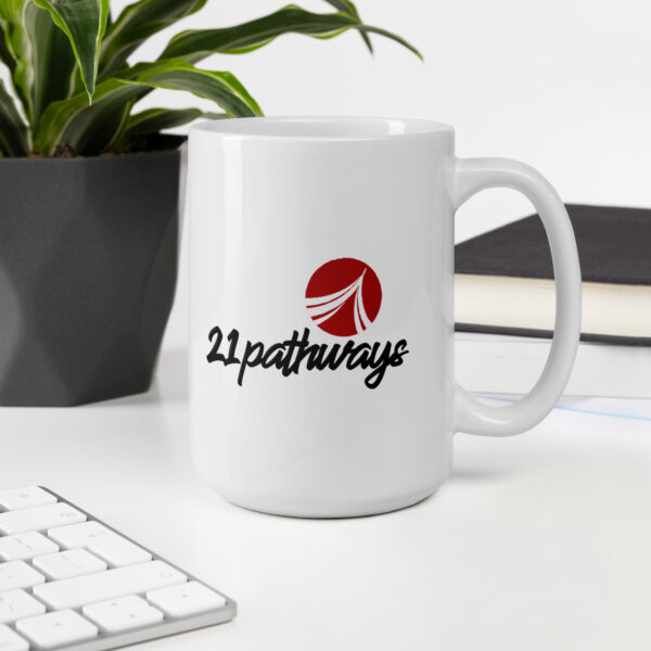 White glossy mug - Image 6